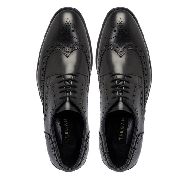 Siyah Deri Erkek Klasik Ayakkabı - E25S1AY57504-C1U - 5