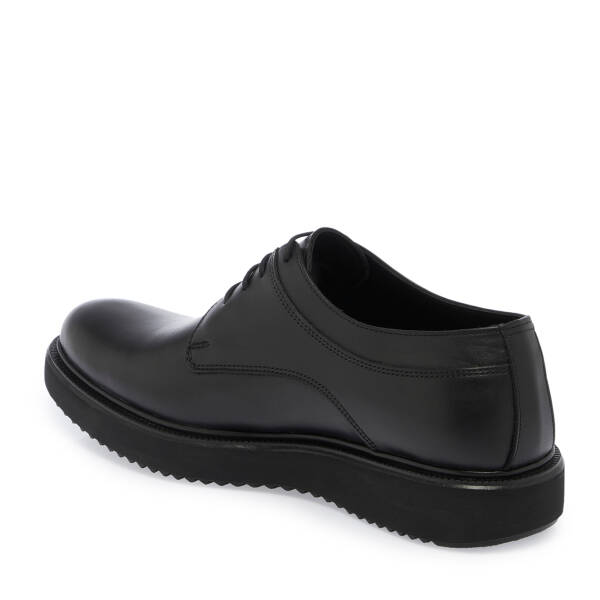 Siyah Hakiki Deri Erkek Klasik Ayakkabı - E25S1AY57506-A43 - 2