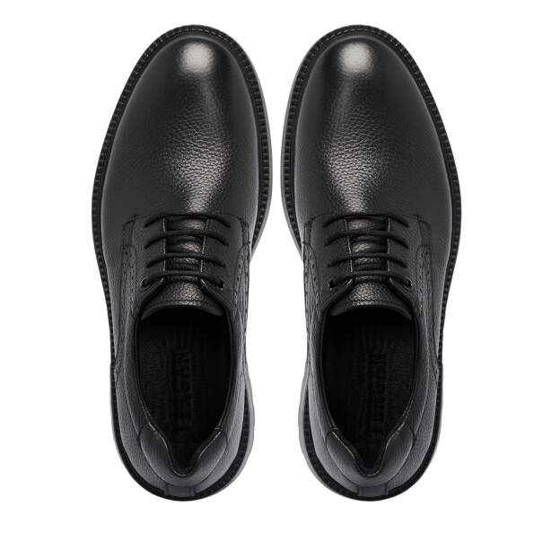 Siyah Deri Erkek Klasik Ayakkabı - E25S1AY57521-A41 - 5