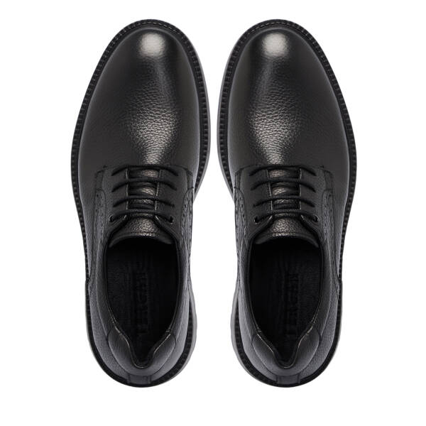 Siyah Deri Erkek Klasik Ayakkabı - E25S1AY57521-A41 - 5