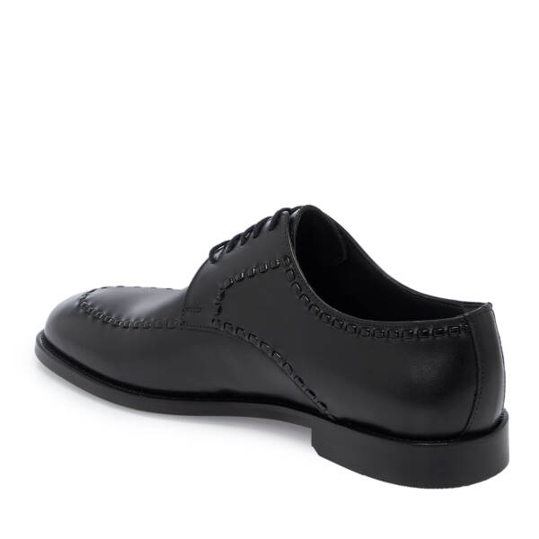 Siyah Deri Erkek Klasik Ayakkabı - E25S1AY57531-A43 - 2