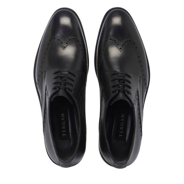 Siyah Deri Erkek Klasik Ayakkabı - E25S1AY57532-A43 - 5