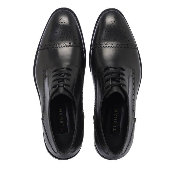 Siyah Deri Erkek Klasik Ayakkabı - E25S1AY57533-A43 - 5