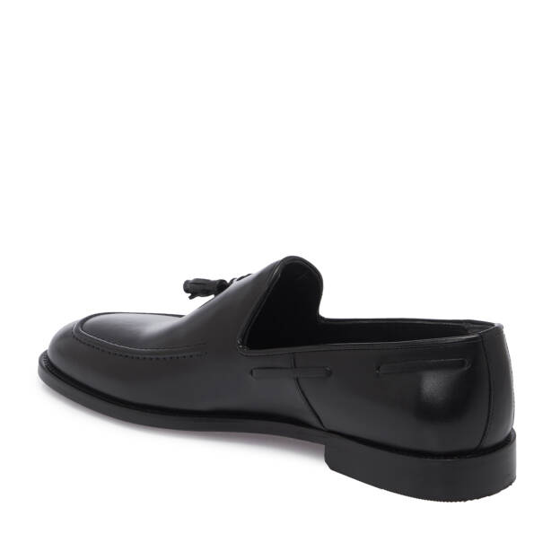 Siyah Deri Erkek Klasik Ayakkabı - E25S1AY57534-A43 - 2