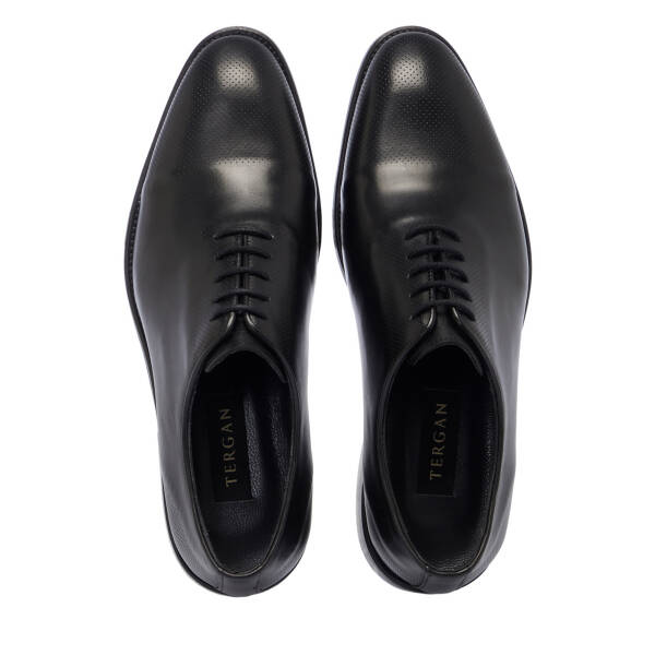 Siyah Deri Erkek Klasik Ayakkabı - E25S1AY57535-A43 - 5