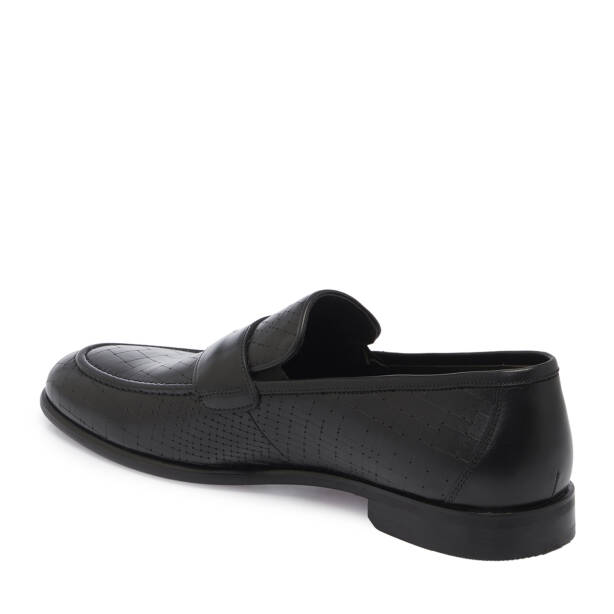 Siyah Deri Erkek Klasik Ayakkabı - E25S1AY57555-A43 - 2