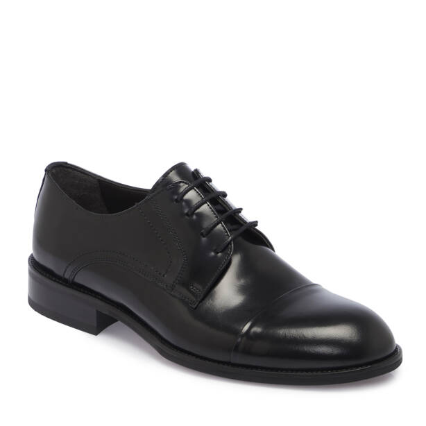 Siyah Deri Erkek Klasik Ayakkabı - E25S1AY57556-A35 