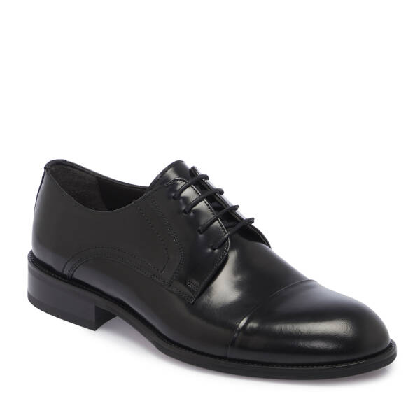 Siyah Deri Erkek Klasik Ayakkabı - E25S1AY57556-A35 - 1