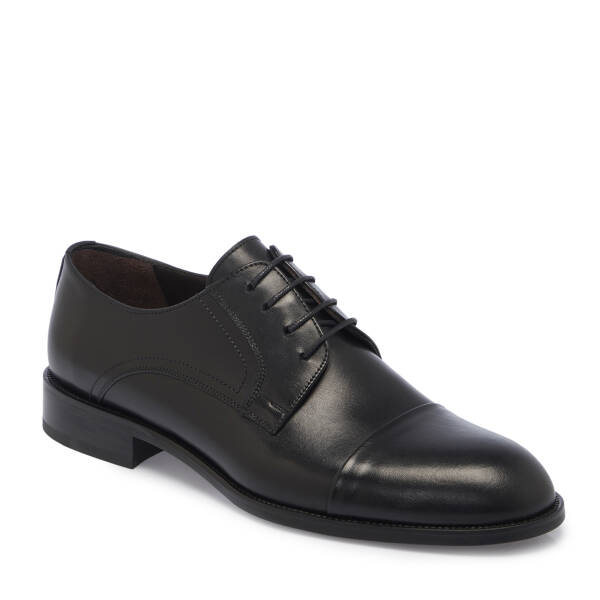 Siyah Deri Erkek Klasik Ayakkabı - E25S1AY57556-A43 - 1