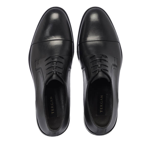 Siyah Deri Erkek Klasik Ayakkabı - E25S1AY57556-A43 - 5