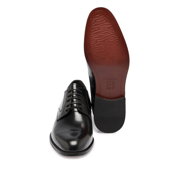 Siyah Deri Erkek Klasik Ayakkabı - E25S1AY57562-A35 - 4