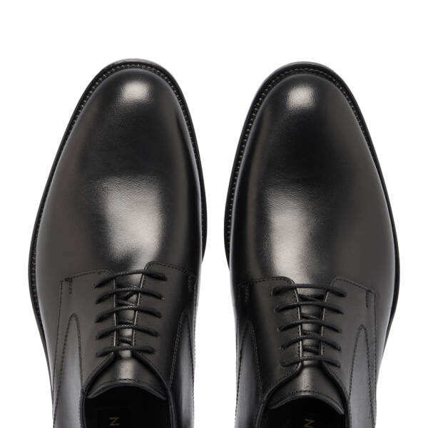 Siyah Deri Erkek Klasik Ayakkabı - E25S1AY57562-A43 - 5