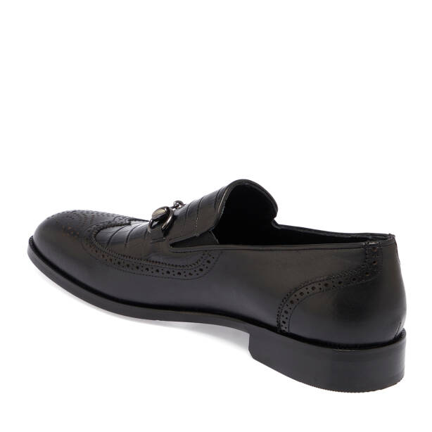 Siyah Deri Erkek Klasik Ayakkabı - E25S1AY57567-A43 - 2
