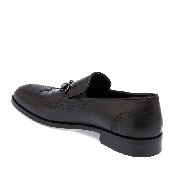 Siyah Deri Erkek Klasik Ayakkabı - E25S1AY57567-A43 - 2