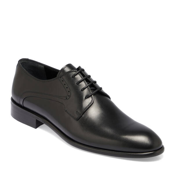 Siyah Deri Erkek Klasik Ayakkabı - E25S1AY57568-A43 - 1