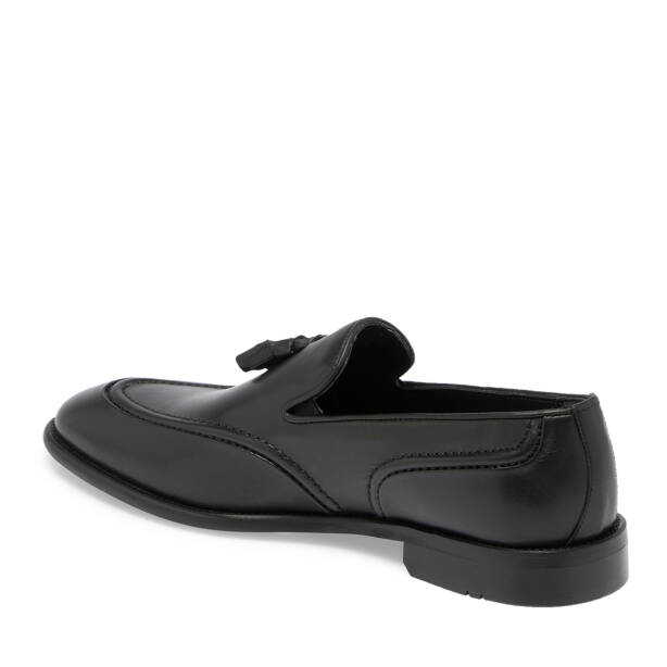 Siyah Deri Erkek Klasik Ayakkabı - E25S1AY57569-A43 - 2