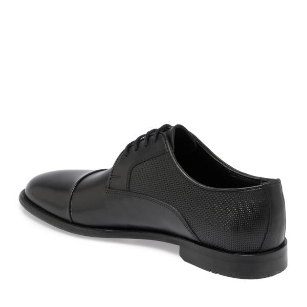 Siyah Deri Erkek Klasik Ayakkabı - E25S1AY57571-A43 - 2