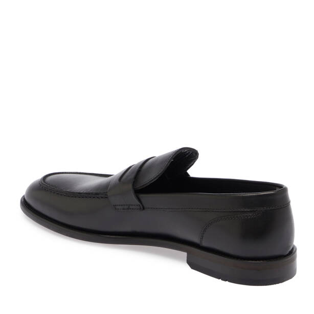 Siyah Deri Erkek Klasik Ayakkabı - E25S1AY57573-A43 - 2