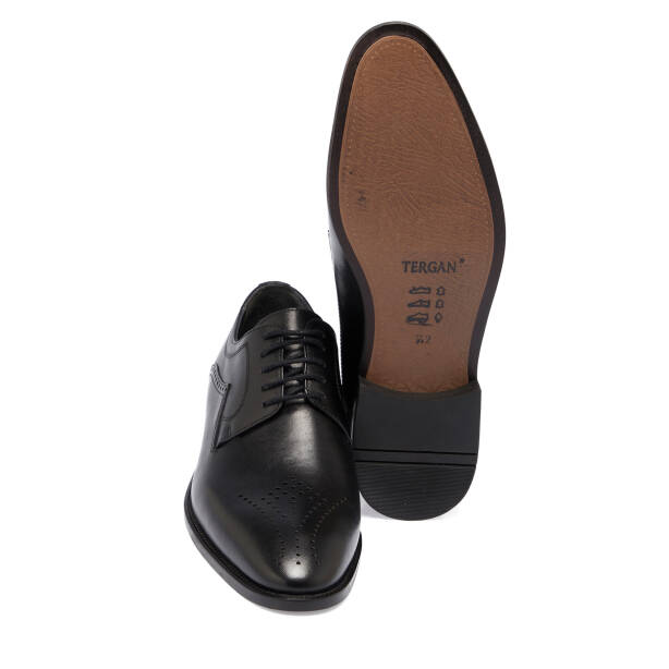 Siyah Deri Erkek Klasik Ayakkabı - E25S1AY57578-A43 - 4