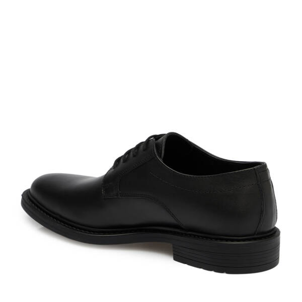 Siyah Hakiki Deri Erkek Klasik Ayakkabı - E25S1AY57651-A23 - 2