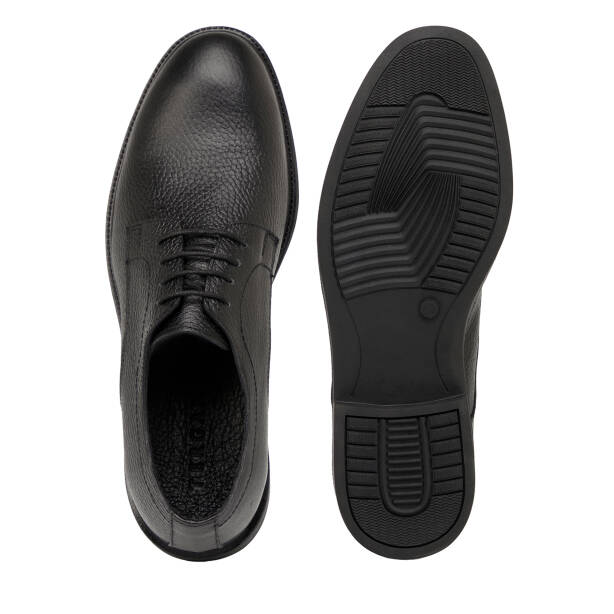 Siyah Hakiki Deri Erkek Klasik Ayakkabı - E25S1AY57653-A23 - 6