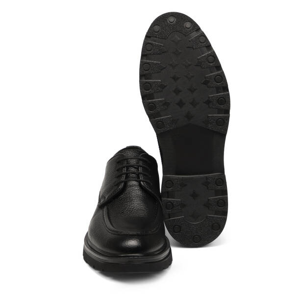 Siyah Hakiki Deri Erkek Klasik Ayakkabı - E25S1AY57659-A41 - Tergan