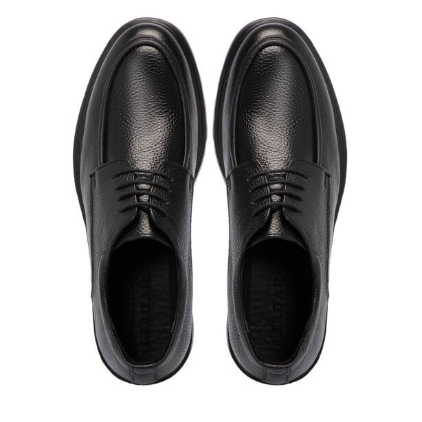 Siyah Hakiki Deri Erkek Klasik Ayakkabı - E25S1AY57670-A41 - 5