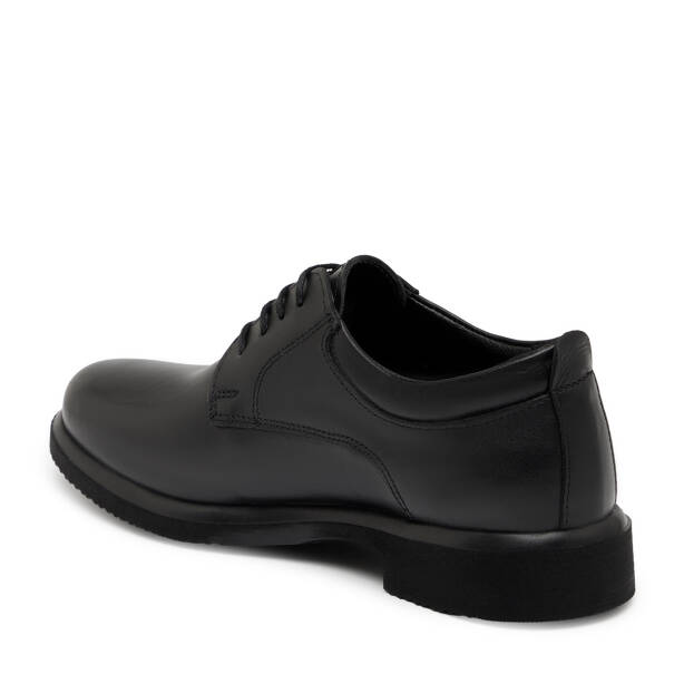 Siyah Hakiki Deri Erkek Klasik Ayakkabı - E25S1AY57685-A23 - Tergan