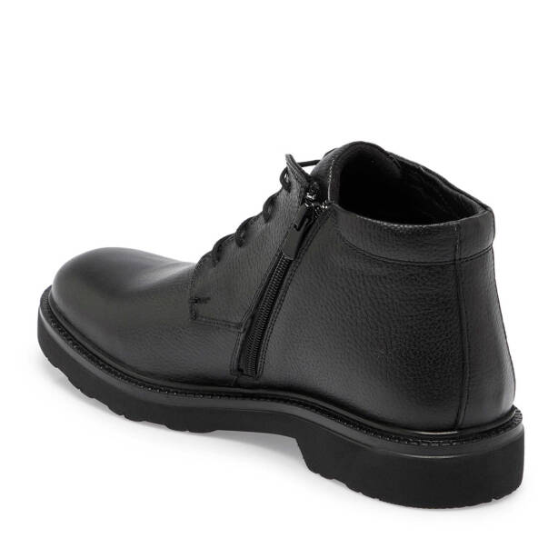Siyah Deri Erkek Klasik Bot - E24K1BT57011-A41 - Tergan