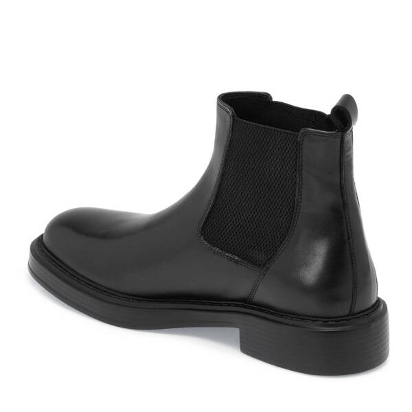 Siyah Deri Erkek Klasik Bot - E24K1BT57040-A43 - 2