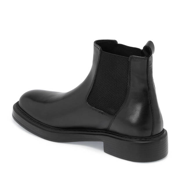 Siyah Deri Erkek Klasik Bot - E24K1BT57040-A43 - 2