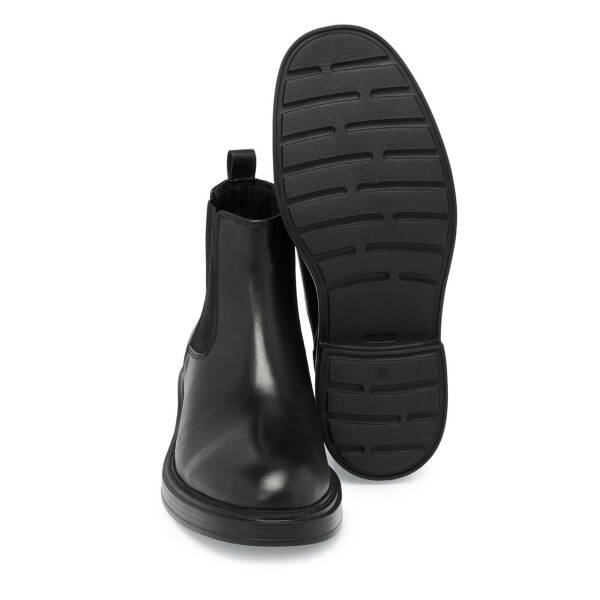 Siyah Deri Erkek Klasik Bot - E24K1BT57040-A43 - 4