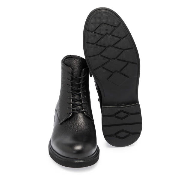 Siyah Deri Erkek Klasik Bot - E24K1BT57047-A23 - Tergan