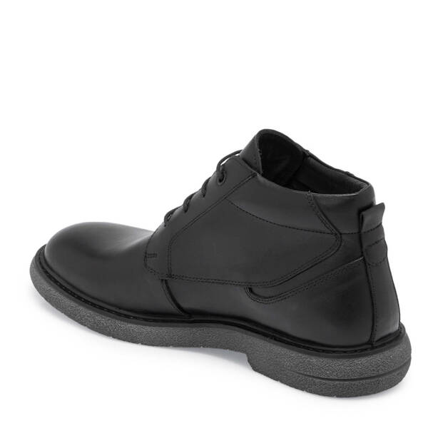 Siyah Deri Erkek Klasik Bot - E24K1BT57072-A23 - 2