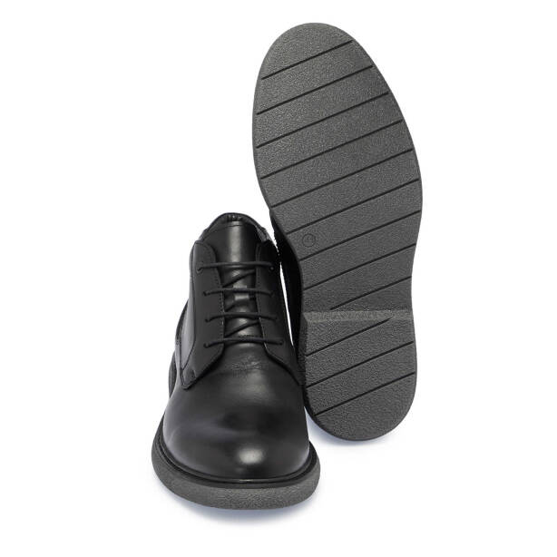 Siyah Deri Erkek Klasik Bot - E24K1BT57072-A23 - 4