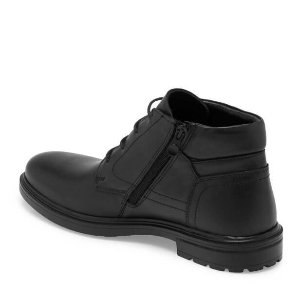 Siyah Deri Erkek Klasik Bot - E24K1BT57088-A23 - 2