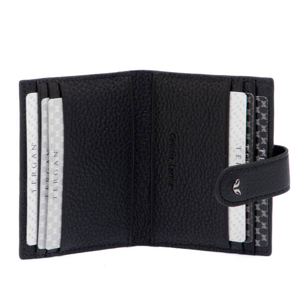 Siyah Deri Erkek Kredi Kartlık - S1KK00001617-A41 - 2