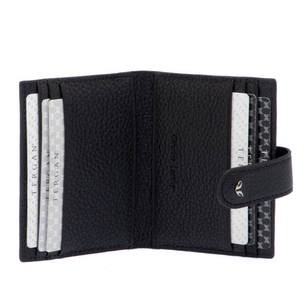Siyah Deri Erkek Kredi Kartlık - S1KK00001617-A41 - 2