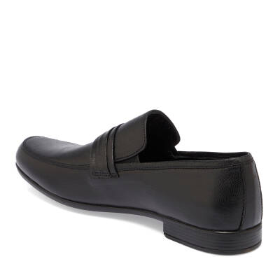  Siyah Deri Erkek Loafer - E24I1AY56594-A23 - 2