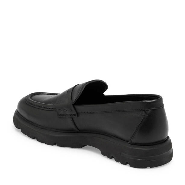 Siyah Deri Erkek Loafer - E24S1AY56930-A23 - 2