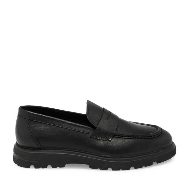 Siyah Deri Erkek Loafer - E24S1AY56930-A23 - 3