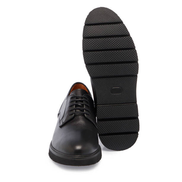 Siyah Hakiki Deri Erkek Loafer - E24S1AY57013-A23 - 4