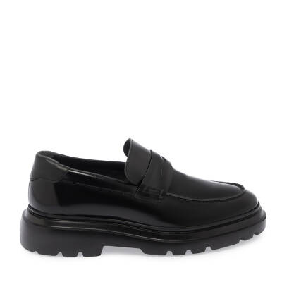  Siyah Deri Erkek Loafer - E24S1AY57021-A35 | Siyah - 3