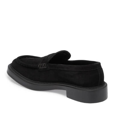 Siyah Deri Erkek Loafer - E24S1AY57041-A01 - 2