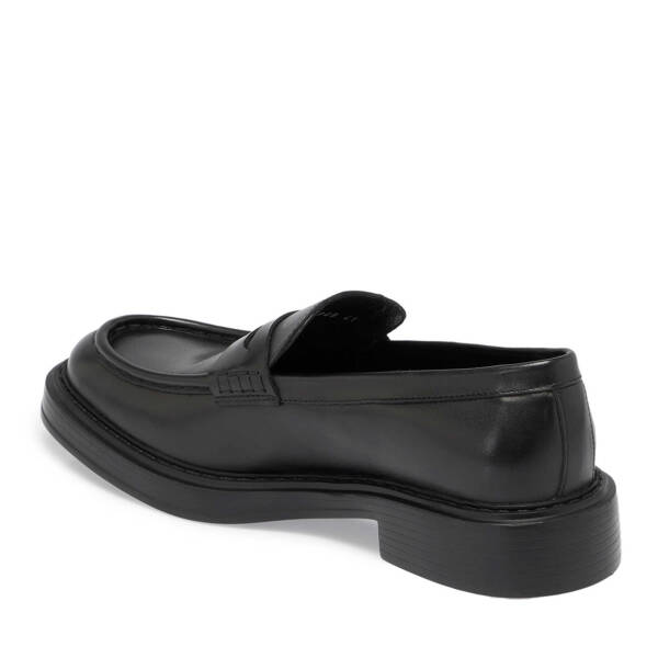Siyah Deri Erkek Loafer - E24S1AY57041-A43 - 2