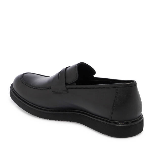 Siyah Deri Erkek Loafer - E24S1AY57120-A23 - 2