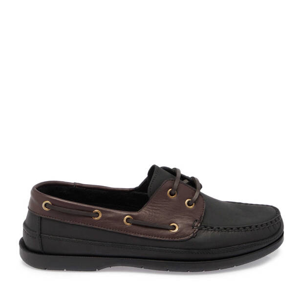 Siyah Deri Erkek Loafer - E24S1AY57133-Q43 - Tergan