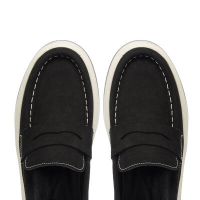  Siyah Deri Erkek Loafer - E24S1AY57253-A64 - 5