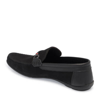  Siyah Deri Erkek Loafer - E25I1AY57157-A64 - 2