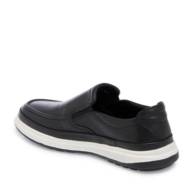 Siyah Hakiki Deri Erkek Loafer - E25I1AY57290-A23 - 2